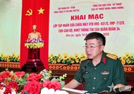 Army Corps 34 and Viettel open course on military radio maintenance and repair